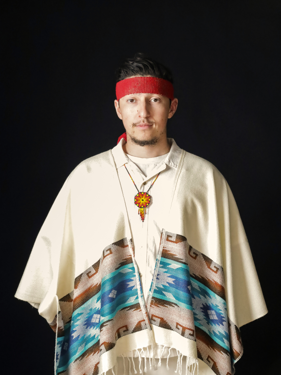 Tristan in traditional regalia